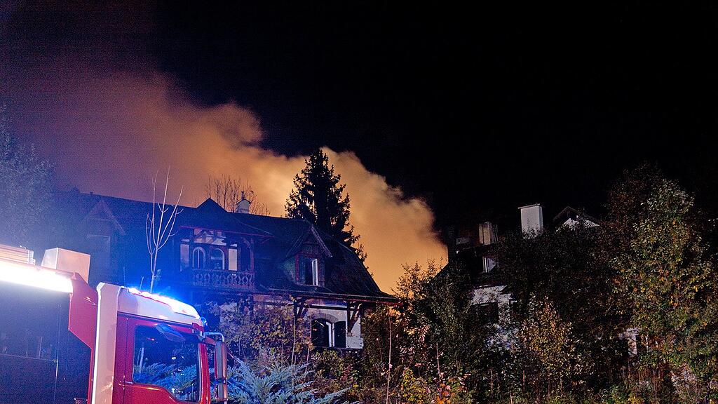 Großeinsatz in Bischofswiesen.