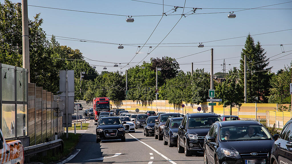 Münchner Bundesstraße, Unfall
