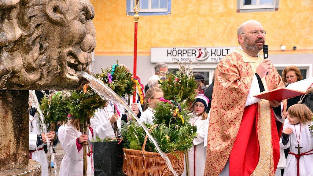 Palmweihe in Grödig