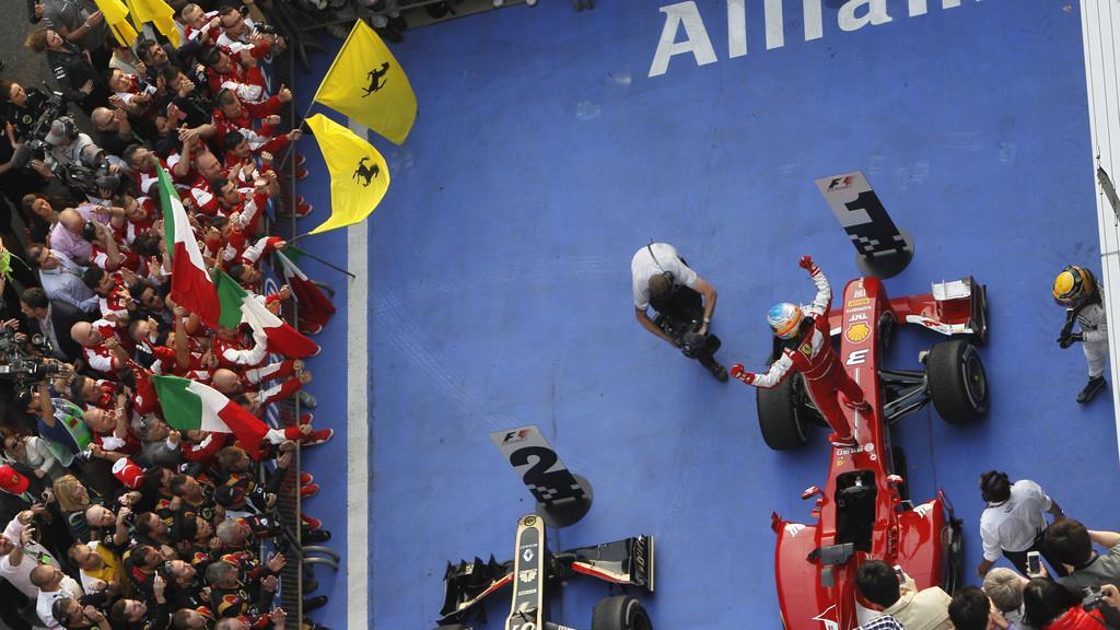 Formel1: Alonso gewinnt Grand Prix von China in Shanghai