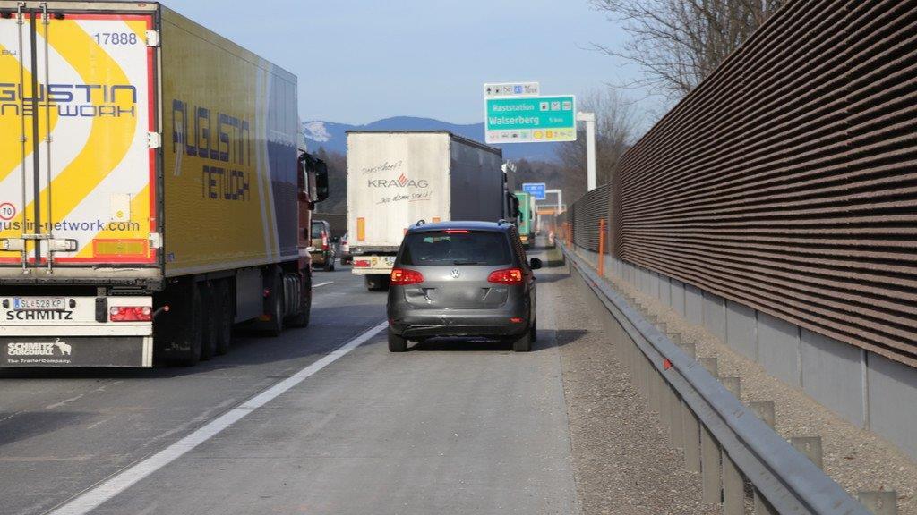 Unfall auf A10