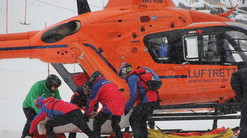 Der Verletzte wurde via Heli vom Götschen abtransportiert.