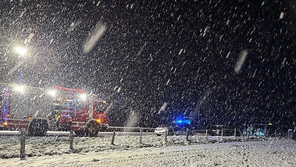 unfall mit bus-taxi b159