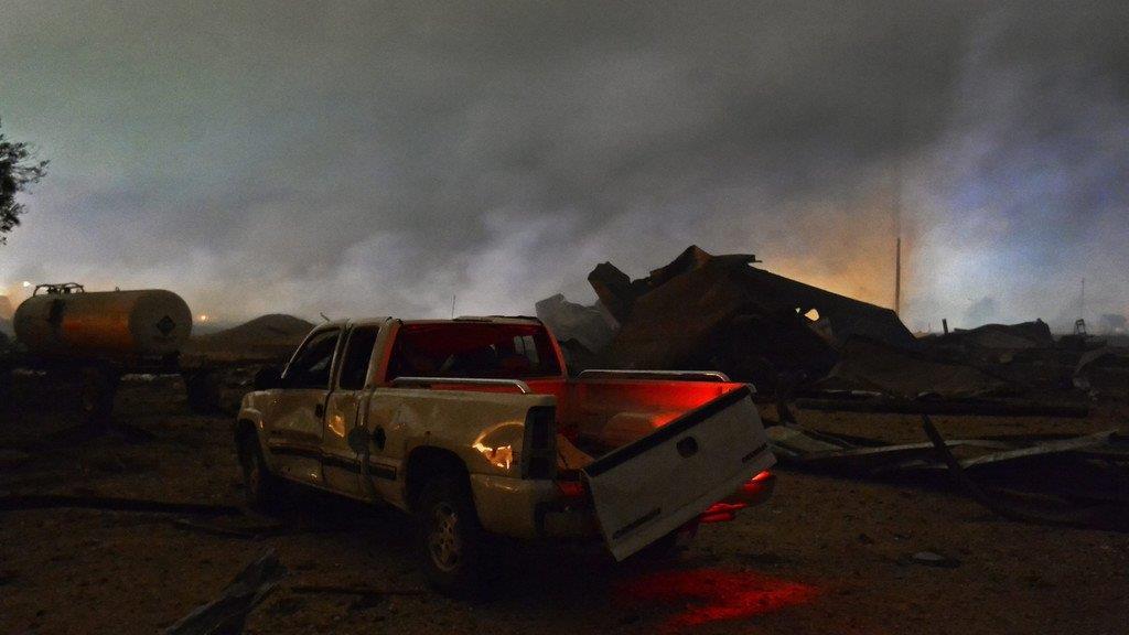 Tote bei Explosion in Düngerfabrik in Texas