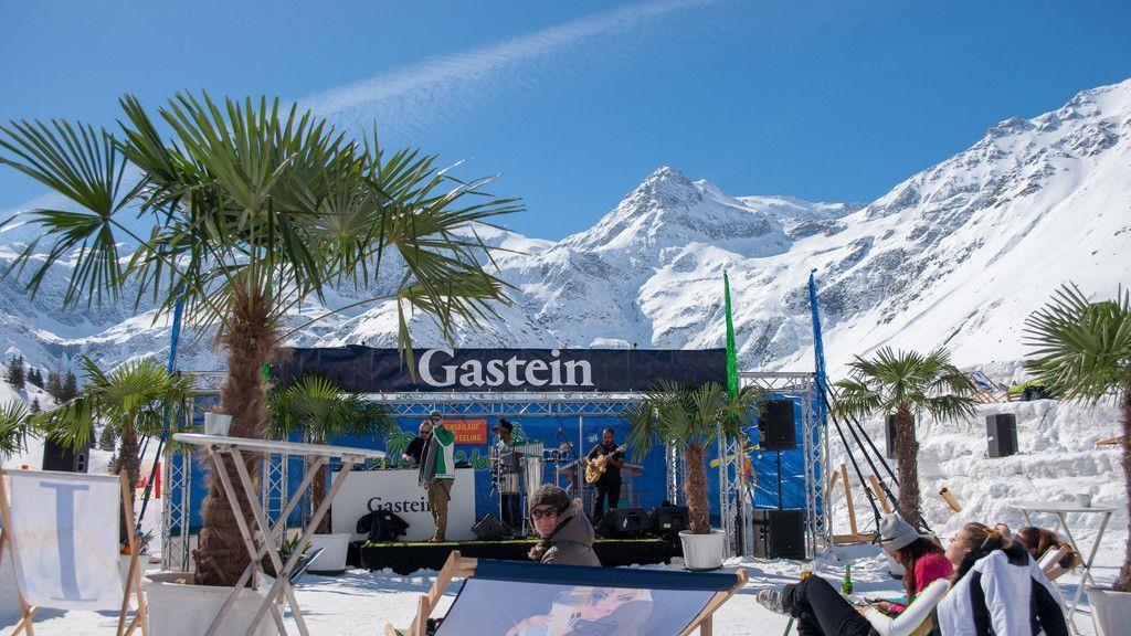 "Palmen auf den Almen" in Sportgastein