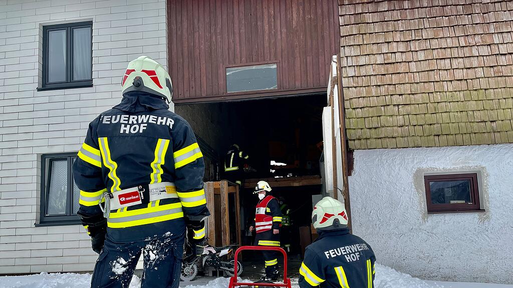 Brand Bauernhof Hof bei Mondsee