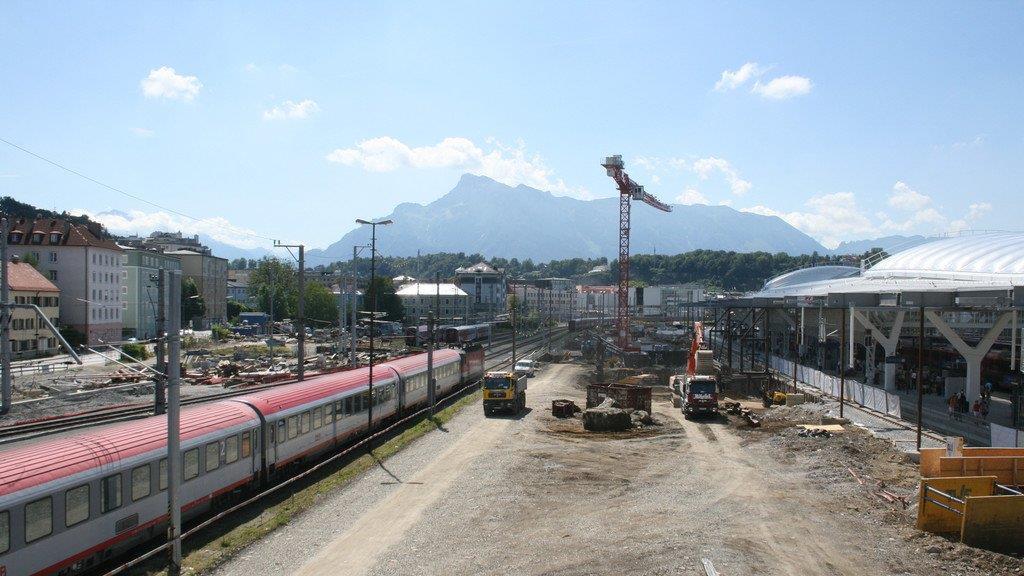 Bilder der Baustelle