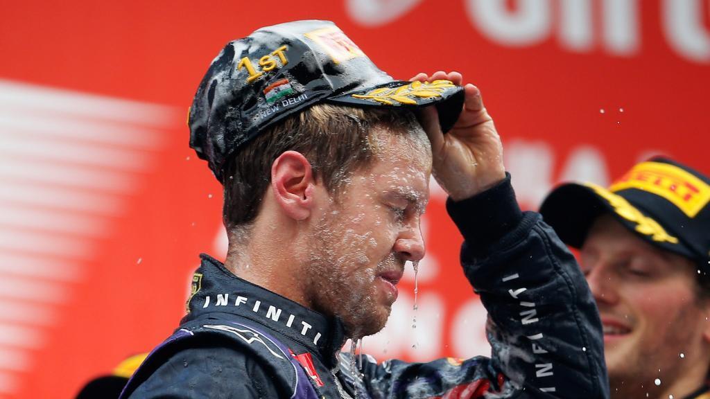 Formel 1: Vettel holte sich mit Sieg in Indien vierten WM-Titel