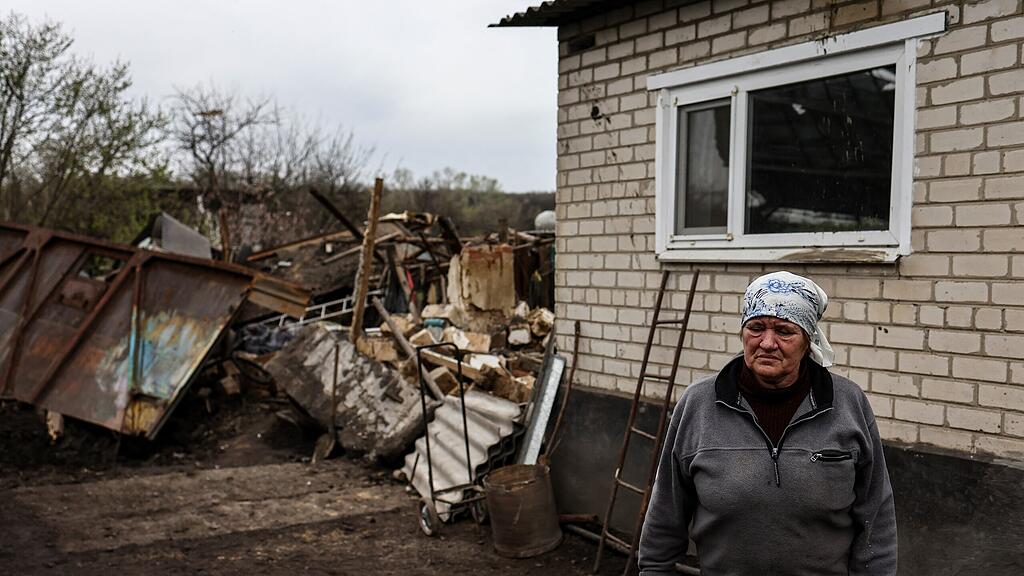 Ukraine-Krieg, Tag 55: Zerst\u00f6rung in Nowodruschesk
