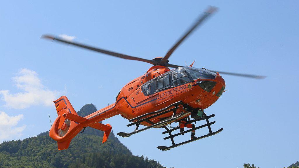 Hubschraubereinsatz am Hochstaufen