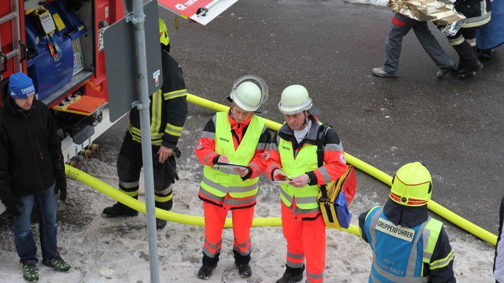Bilder der Übung in Ruhpolding