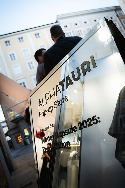 Eröffnung  AlphaTauri Pop-Up Store