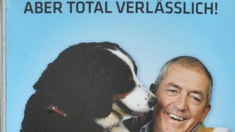 Wahlplakate in der Stadt Salzburg