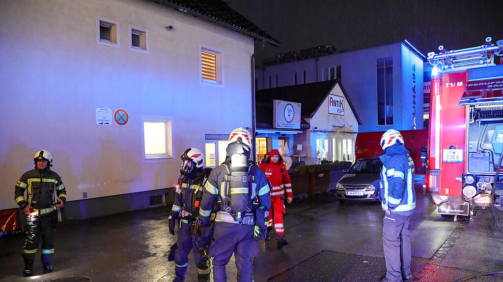 Küchenbrand in der Stadt Salzburg