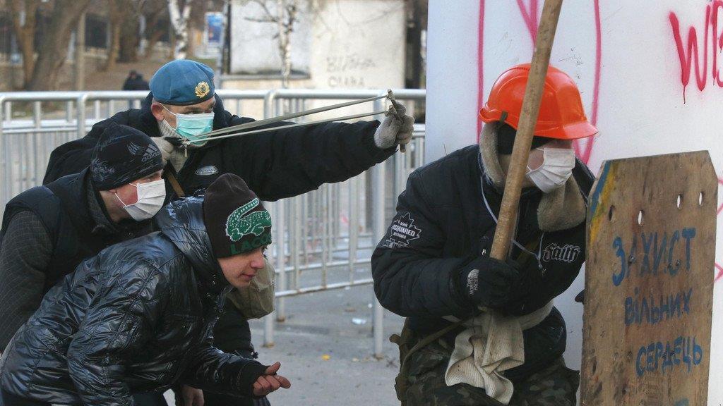 Ausschreitungen in Kiew