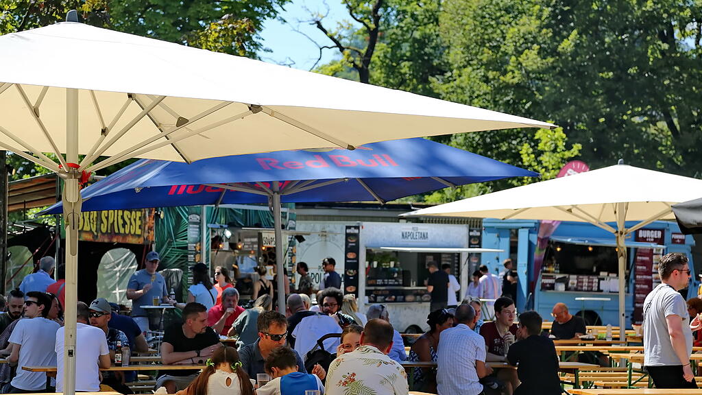 Street Food Festival im Volksgarten