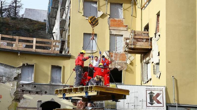Arbeitsunfall in der Griesgasse