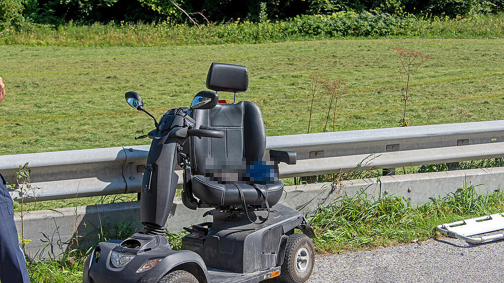Unfall Rollstuhlfahrer