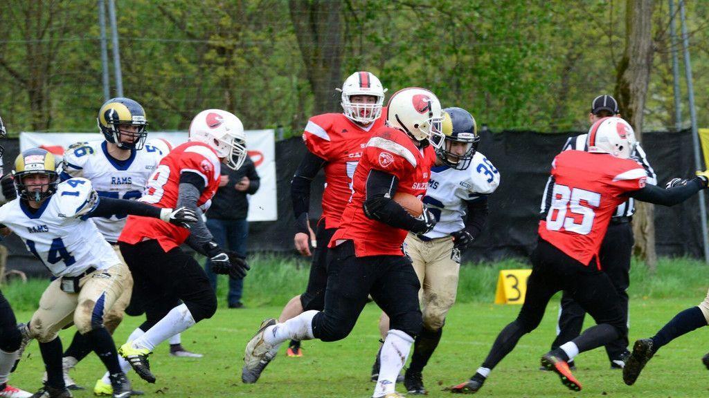 Salzburg Bulls Varsity unterliegen Gmunden Rams