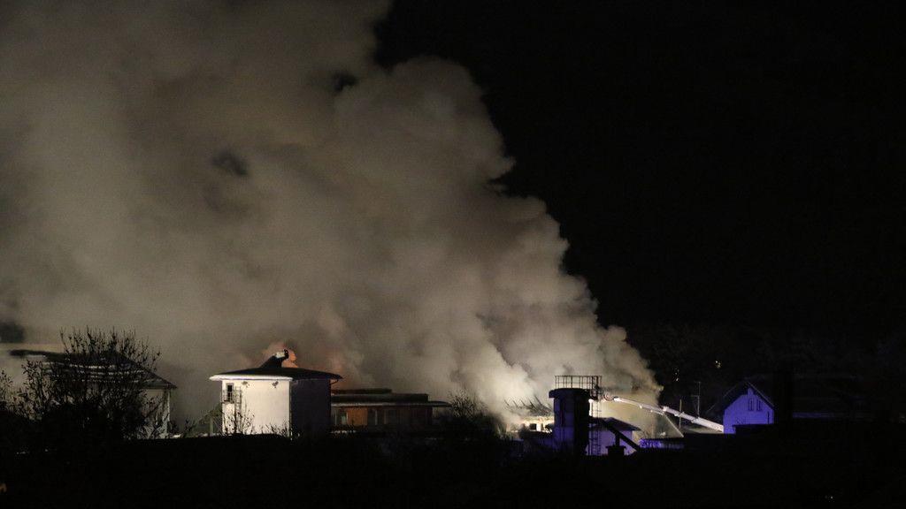 Brand im Sägewerk in Radstadt I