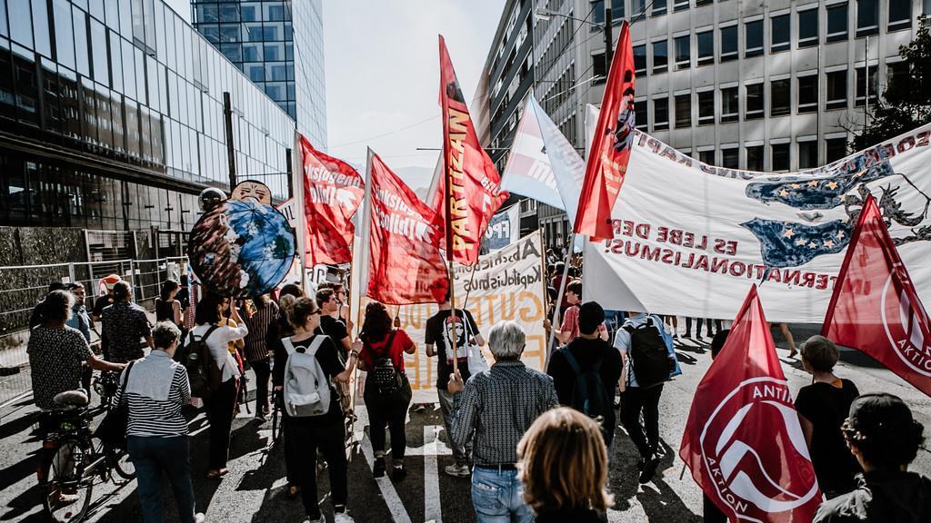 Demo zum EU-Gipfel, I
