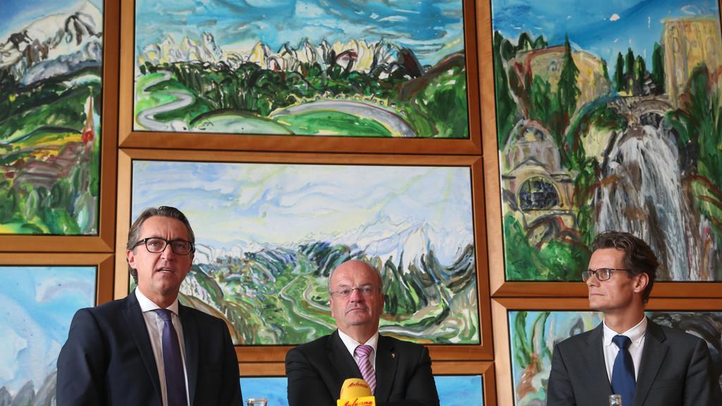 Pressekonferenz: Neuer Salzburg-AG-Vorstand vorgestellt