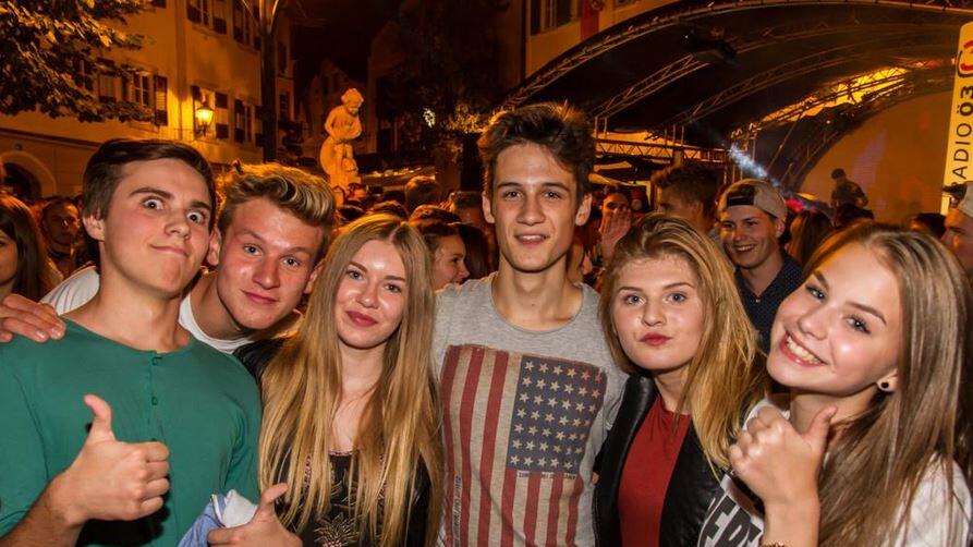 Beste Stimmung bei der Ö3-Disco in Zell am See.