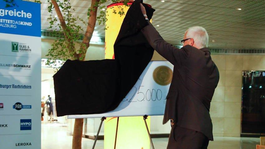 "Jede Münze zählt" im Europark