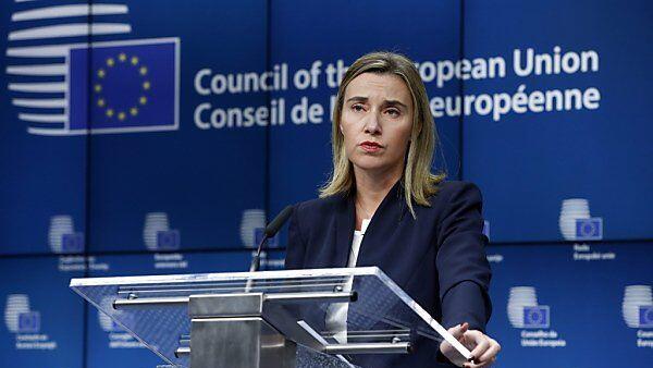 EU-Außenbeauftragte Mogherini kommt ins Parlament