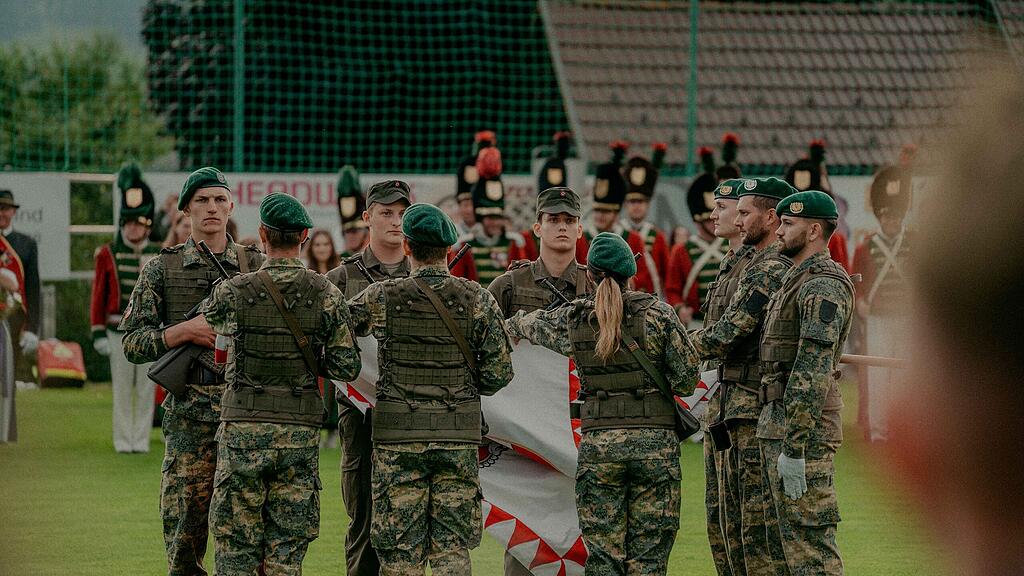 Bundesheer Angelobung in Mariapfarr