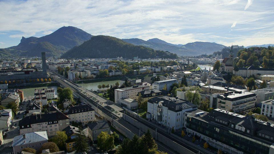 Salzburg aus der Luft