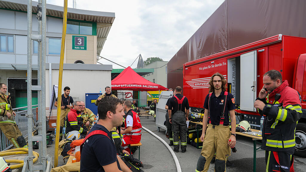 Gro\u00dfbrand Schlachthof Bergheim II