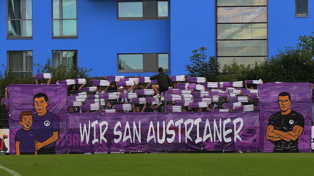 Austria Salzburg gegen Austria Klagenfurt