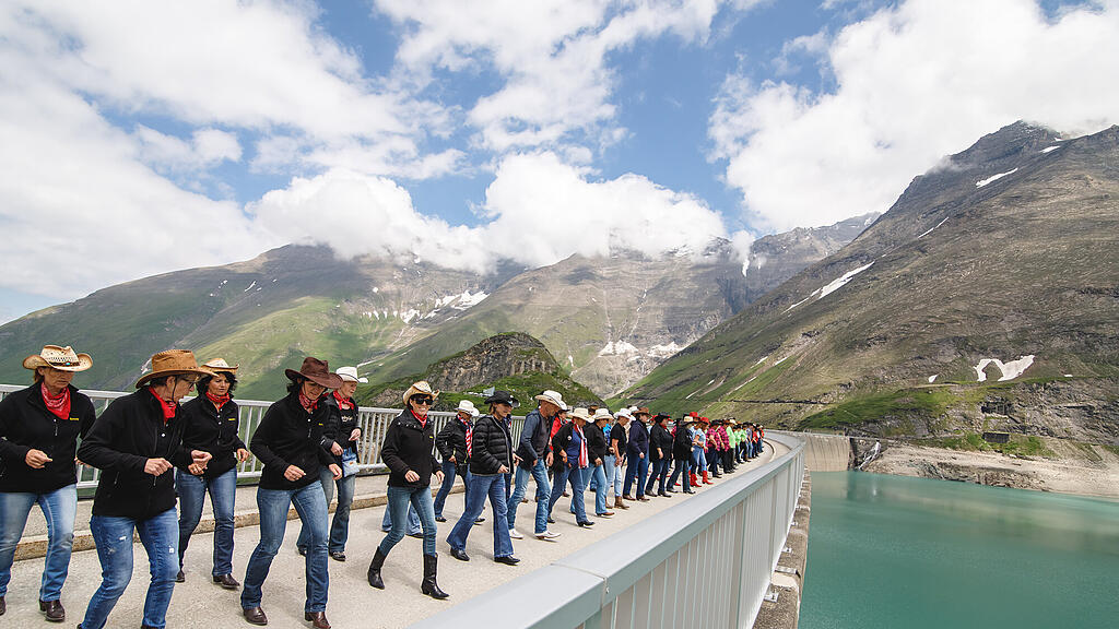 Weltrekord im Pinzgau auf 2.036 Meter Seehöhe.