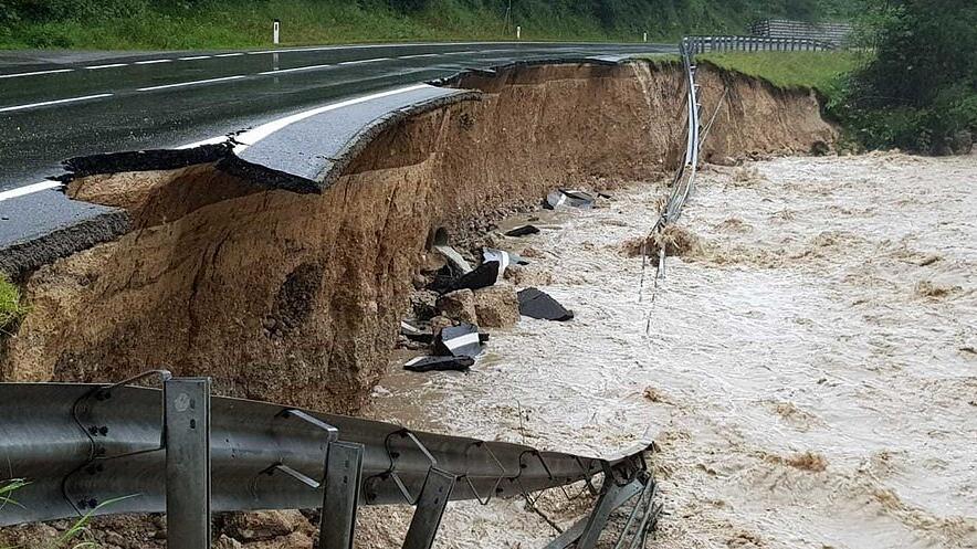 Hochwassersch\u00e4den im Lammertal