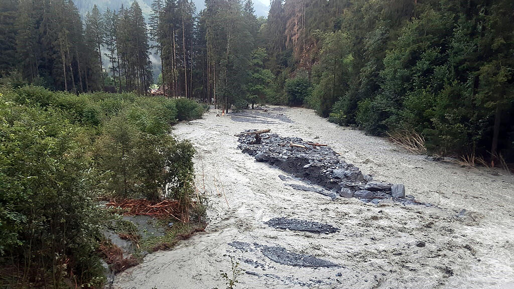 Unwetter im Oberpinzgau