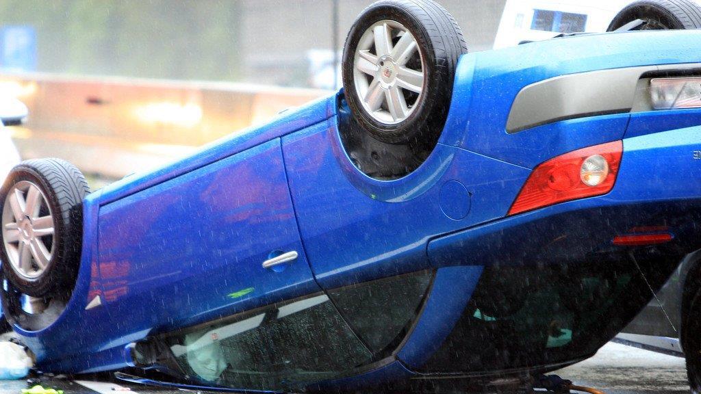 Crash auf der A10