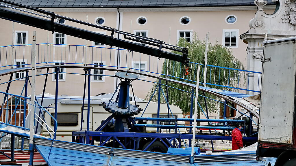 Aufbau Rupertikirtag 2022