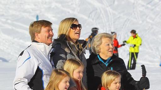 Ein Jahr nach Friso-Unglück: Königsfamilie beim Fotoshooting in Lech II