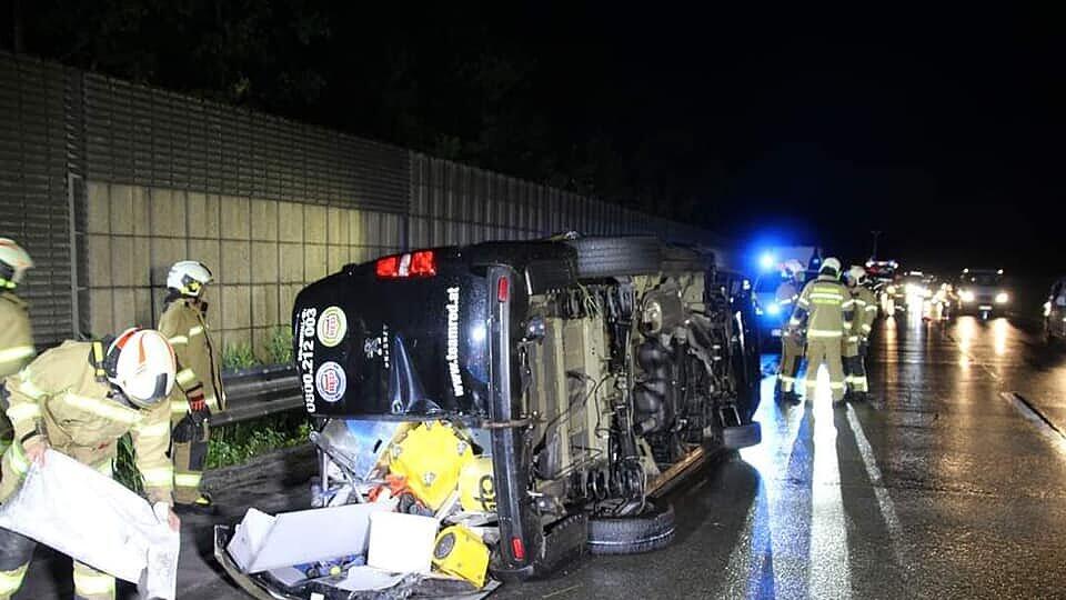 Pkw-Überschlag bei Thalgau