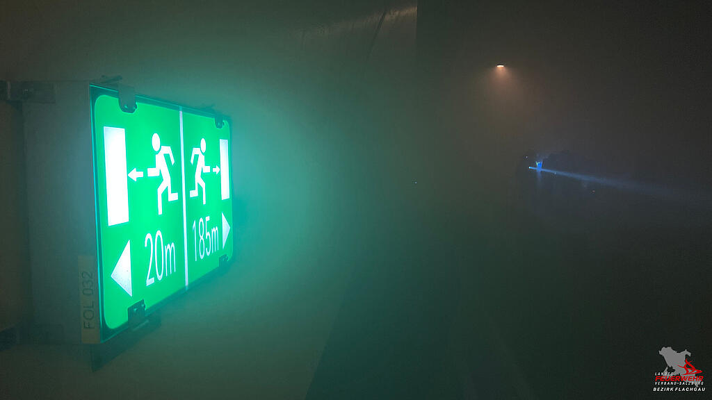 Feuerwehr-Übung Umfahrungstunnel Henndorf
