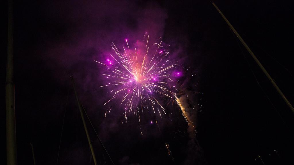 Das spektakuläre Feuerwerk am Seefest Mattsee