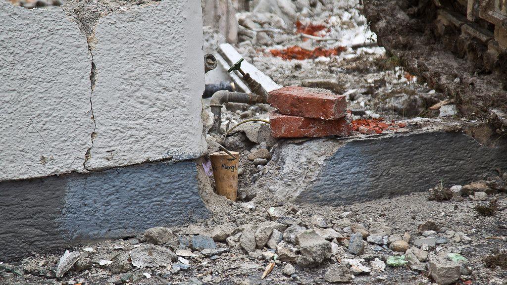 Gasleitung in Dornberggasse aufgerissen