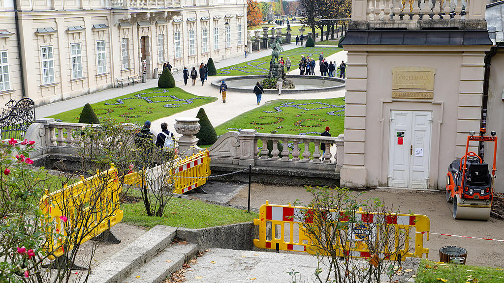 Rad- und Fußwege im Salzburger Kurgarten werden erneuert