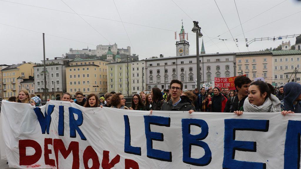 Bilder von der Demo