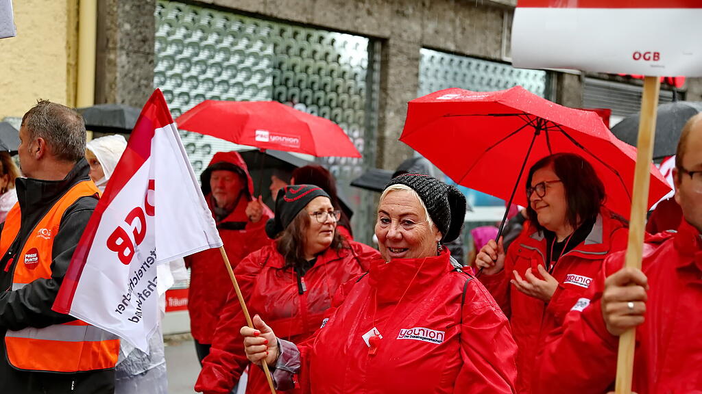 ÖGB-Anti-Teuerungs-Demo Salzburg