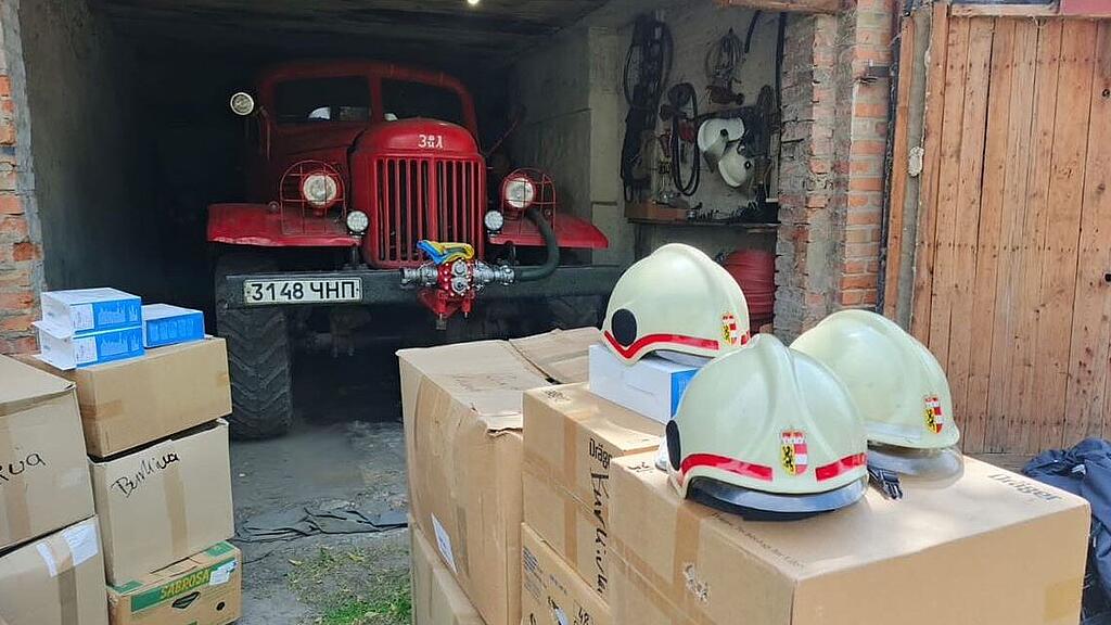 Feuerwehr-Spenden Ukraine