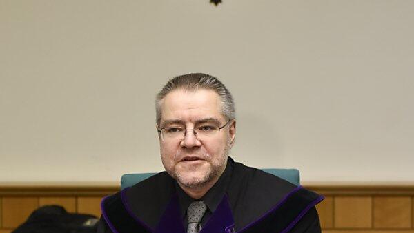 Richter Stefan Erdei leitet den Prozess