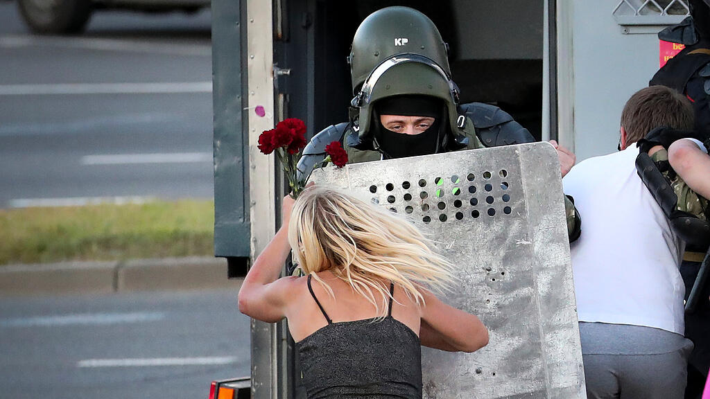 Proteste in Belarus, Wei\u00dfrussland,