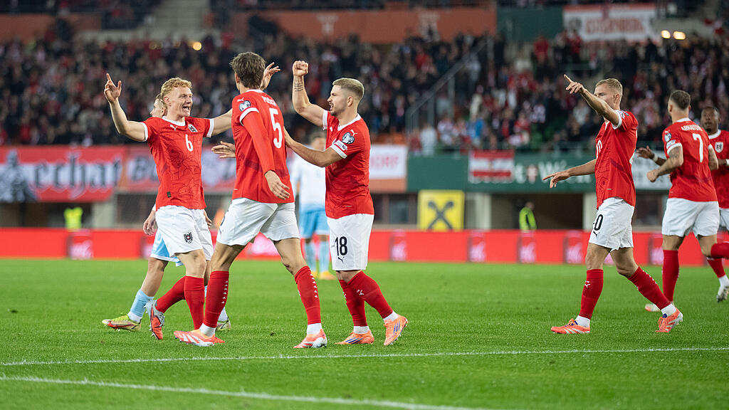 FUSSBALL - WM-QUALIFIKATION: STERREICH - SAN MARINO
